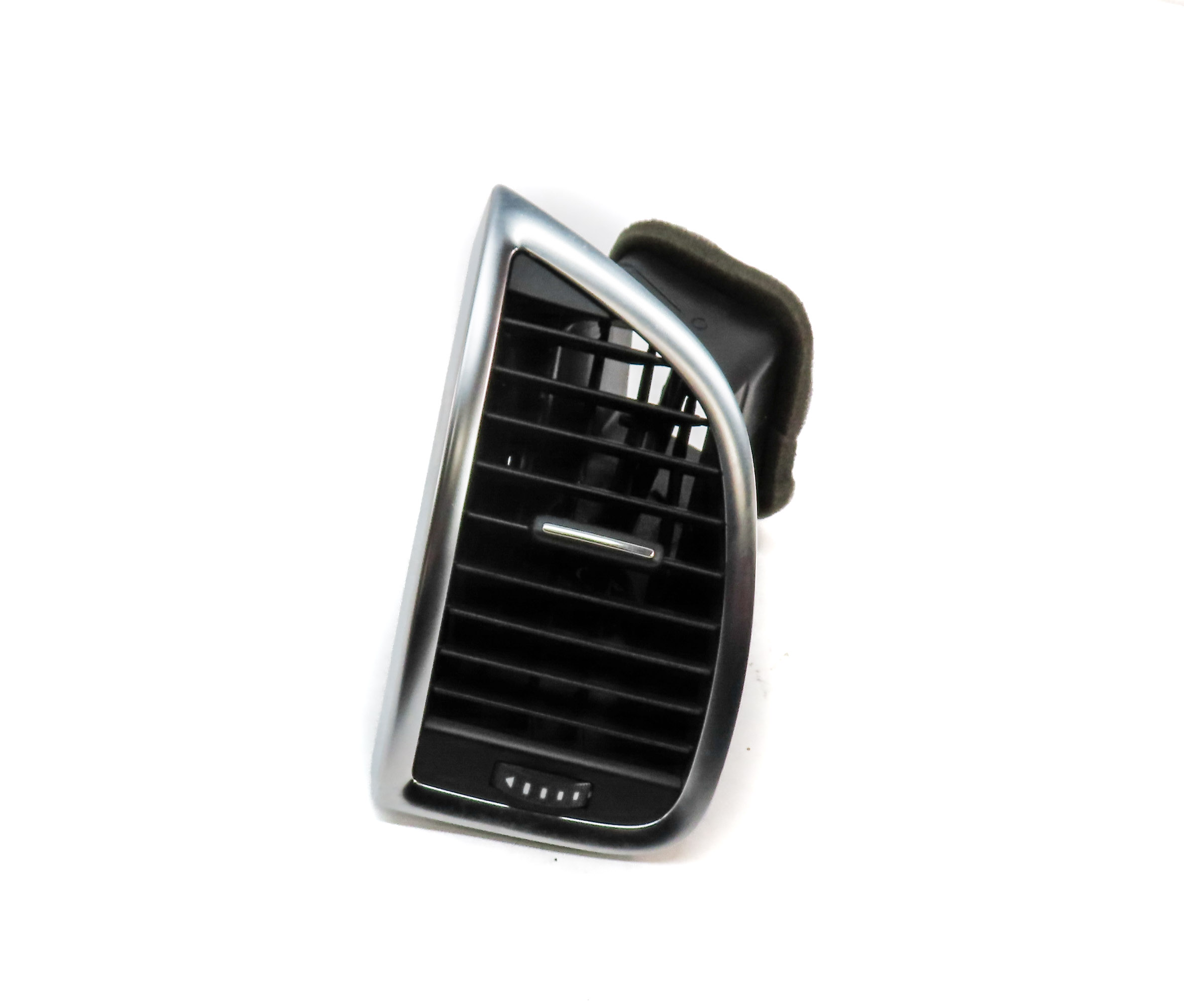 2008 AUDI Q7 (4L) FRONT LEFT DRIVER DASH HEAT HEATER AIR AC HVAC VENT (BLACK) — exact item pictured